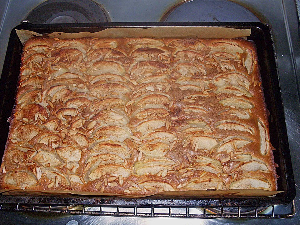 Apfelkuchen Mit Zimt Und Zucker Vom Blech Rezept Mit Bild Chefkoch De