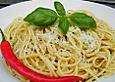 Knoblauch-Spaghetti