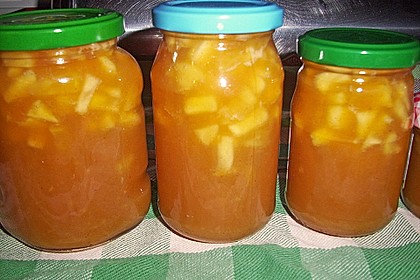 Apfel-Bananen-Maracuja Marmelade