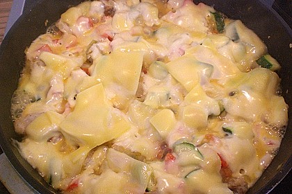 Zucchini-Pangasius Pfanne 1