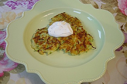 Zucchinipuffer 6