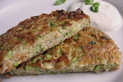 Zucchinipuffer 9