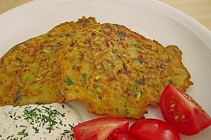 Zucchinipuffer 11