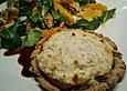 Kleine Birnen-Ziegenk&auml;se-Tartes mit Waln&uuml;ssen