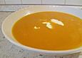 K&uuml;rbissuppe mit Madras-Curry