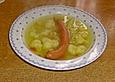 Muttis einfache klare Blumenkohlsuppe mit Ei