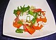 Tomatensalat mit saurer Sahne