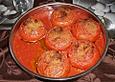 Griechische gef&uuml;llte Tomaten