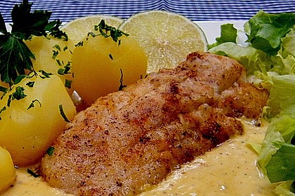 Kabeljau mit Safransauce 1