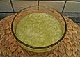 Gr&uuml;ner Birnen-Joghurtshake mit Banane