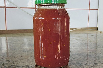 Tomaten f&uuml;r den Winter konserviert - Variante 2