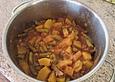 Zucchini-Gem&uuml;se mit gr&uuml;nen Bohnen und Tomaten