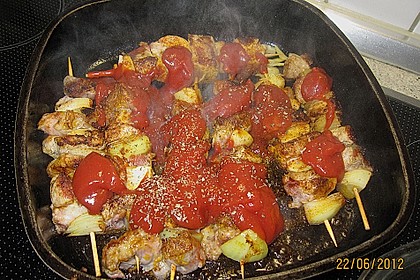 Schaschlik in So&szlig;e 1