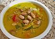 Asiatische Kokos-Gem&uuml;se-Suppe mit Erdn&uuml;ssen