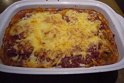 &Uuml;berbackene Salbei-Hackb&auml;llchen in Tomatensauce 2