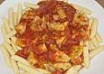 Tomatenso&szlig;e mit Artischocken zu Pasta