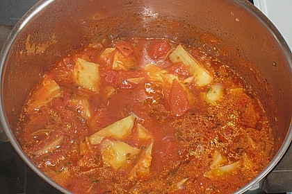 Tomatenso&szlig;e mit Artischocken zu Pasta 2