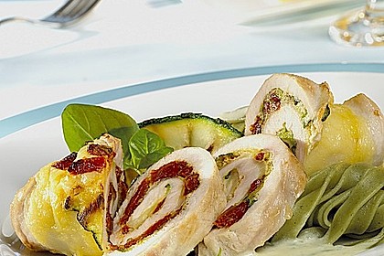 Gef&uuml;llte Putenroulade mit LEERDAMMER L&eacute;ger&reg;