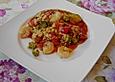 Cajun-Garnelenreis mit Okraschoten