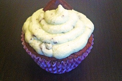 Schoko-Mint Cupcakes mit After-Eight Frosting 26