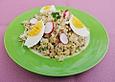 Reissalat mit Thunfisch