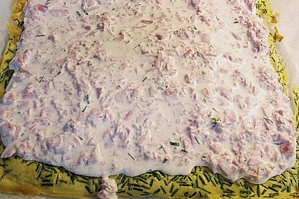 Andis  gef&uuml;llte Schnittlauchpfannkuchen vom Blech 4
