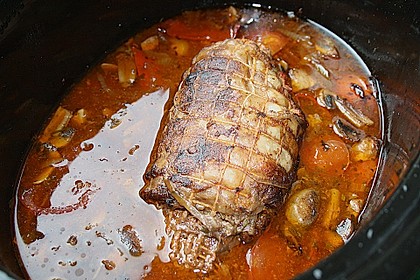 Putenrollbraten aus dem Slowcooker 1