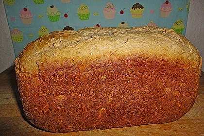 Dinkel-Weizen-Buttermilch Brot ohne Sauerteig 1
