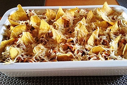 Hack-Tacos mit K&auml;se &uuml;berbacken 1