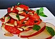 Paprika-Nektarinen-Salat
