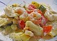 Tortellini mit Gambas und Sommergem&uuml;se