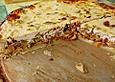 Pilzkuchen mit Gem&uuml;se