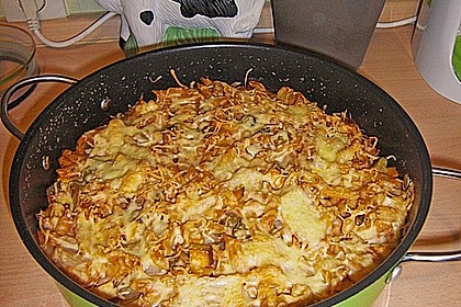 Vegetarischer Chicoree-Nudelauflauf &agrave; la Sylvia 1