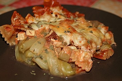 Vegetarischer Chicoree-Nudelauflauf &agrave; la Sylvia 3