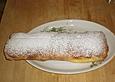 Topfenstrudel mit Bl&auml;tterteig