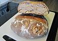 Apfel-Weizenbrot mit Joghurt und Zimt