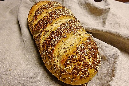 Annas knuspriges Joghurtbrot mit Vollkorn 2