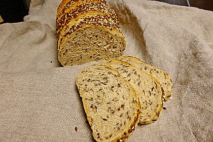 Annas knuspriges Joghurtbrot mit Vollkorn 4