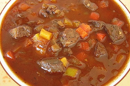 Gulaschsuppe ohne Kohlenhydrate 6