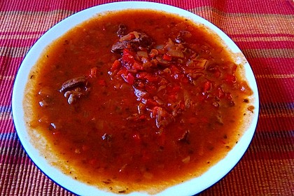 Gulaschsuppe ohne Kohlenhydrate 17