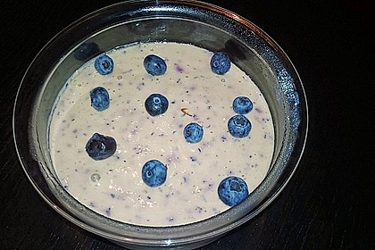 Luftig-leichter Blaubeernachtisch 2