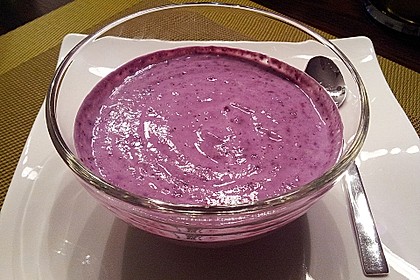 Luftig-leichter Blaubeernachtisch 4