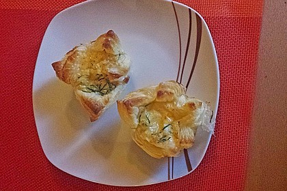 Blätterteig Eiertörtchen 5