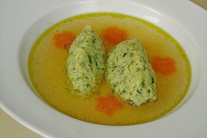 B&auml;rlauch-Grie&szlig;nockerl