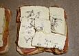 Toast mit Birne und Blauschimmelk&auml;se