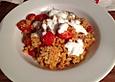 Rote Linsen mit Couscous