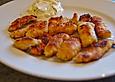 H&auml;hnchen- oder Putennuggets