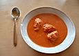 Tomatensuppe mit Kl&ouml;&szlig;chen