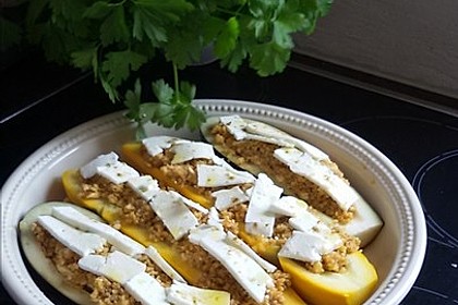 Auberginen gefüllt mit orientalischem Couscous 11