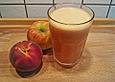 Pfirsich-Apfel-Saft